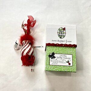 Enesco Just Too Cute Sweet Daughter of Mine Ornament NWT